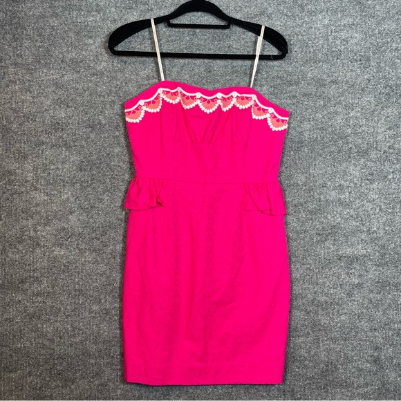 Lilly Pulitzer Strapless Pink Dress - Picture 2 of 11